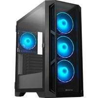 Chieftec Apex GA-01B-TG-OP , Tower-Gehäuse schwarz, Tempered Glass