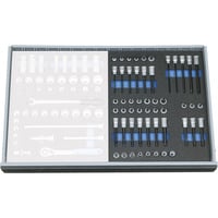 GEDORE Steckschlüssel-Satz 3/8" in Check-Tool-Modul, 52teilig (2005 CT2-TX 30)
