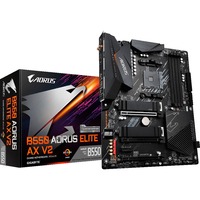 GIGABYTE B550 AORUS ELITE AX V2, Mainboard dunkelgrau