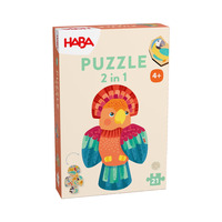 HABA Puzzle 2 in 1 Papagei 