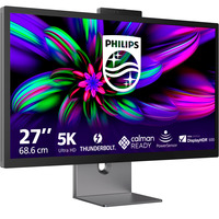 Philips 27E3U7903, LED-Monitor 68.5 cm (27 Zoll), grau, 5K, Webcam , Thunderbolt 4