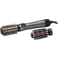 Remington Keratin Protect AS8810, Warmluftbürste dunkelsilber/schwarz