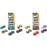 ZURU Metal Machines - Auto 5er Pack Serie 2, Spielfahrzeug sortierter Artikel