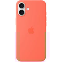Apple Silikon Case mit MagSafe, Handyhülle orange, iPhone 16 Plus