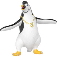 Schleich Die Schule der magischen Tiere - Juri der Pinguin mit Goldkette, Spielfigur 