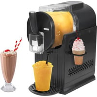Unold 2-in-1 Slush- und Softeismaschine Sofia  schwarz, für 1.500ml Slush oder Softeis, 150 Watt Kompressor