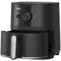 Braun Heißluftfritteuse MultiFry 3, HF 3000I  schwarz (matt), 1.500 Watt, Korb 4,3 Liter