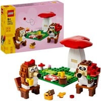 LEGO 40711 Iconic Igel und ihr Picknick-Date, Konstruktionsspielzeug