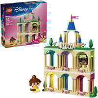 LEGO 43291 Disney Princess Die Mini-Prinzessinnen Belle und Tiana mit ihrem Schloss, Konstruktionsspielzeug 