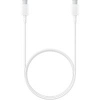 SAMSUNG USB 2.0 Kabel, USB-C Stecker > USB-C Stecker weiß, 1 Meter, Laden mit bis zu 60 Watt