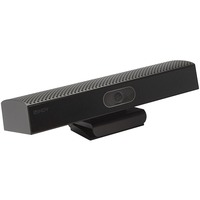 Lindy USB Typ A 4K30 Konferenz-Soundbar & Kamera, Webcam schwarz