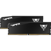 Patriot DIMM 32 GB DDR5-6400 (2x 16 GB) Dual-Kit, Arbeitsspeicher schwarz, VEU532G6436K, VIPER Elite 5 Ultra, INTEL XMP, AMD EXPO