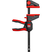 BESSEY Einhandzwinge mit drehbarem Griff M, EZ360M-15 schwarz/rot, 150 / 60