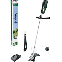 Bosch Akku-Rasentrimmer Advanced Brushcut 36V-23-750, 36Volt grün/schwarz, Li-Ionen Akku 2,0Ah, POWER FOR ALL