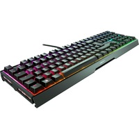 CHERRY XTRFY MX 3.1, Gaming-Tastatur schwarz, DE-Layout, Cherry MX2A Brown