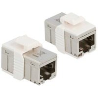 DeLOCK Adapter RJ-45 Buchse > RJ-45 Buchse kompakt, Cat.6a, Kupplung