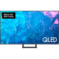 SAMSUNG GQ-75Q72C, QLED-Fernseher 189 cm (75 Zoll), dunkelgrau, UltraHD/4K, SmartTV, WLAN, Bluetooth, HDR 10+, FreeSync, 100Hz Panel