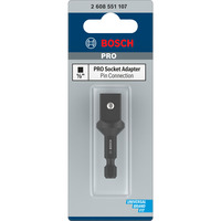 Bosch PRO Socket Adapter 1/4'' Sechskant > 1/2" Vierkant Impact Control