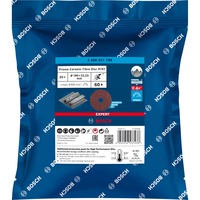 Bosch Professional X-LOCK Expert R781 Prisma Ceramic Fiberschleifscheibe, Ø 180mm, K60 25 Stück, Bohrung 22,23mm