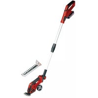 EINHELL Power X-Change Akku-Grasschere/ -Strauchschere GE-CG 18/100 Li T (1x 2,5Ah) rot/schwarz, Li-Ionen Akku 2,5Ah, mit Teleskop-Stiel