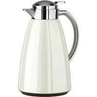 Emsa CAMPO Isolierkanne, 1 Liter weiß/edelstahl, QUICK TIP Verschluss