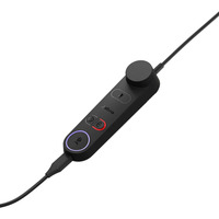 Jabra Engage 50 II Link, USB C/A, MS, Headset schwarz, Steuereinheit 