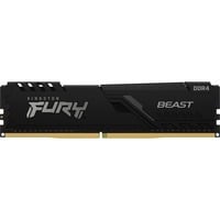 Kingston FURY DIMM 32 GB DDR4-3200 , Arbeitsspeicher schwarz, KF432C16BB/32, Beast, INTEL XMP