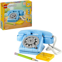 LEGO 31174 Creator 3-in-1 Retro-Telefon, Konstruktionsspielzeug