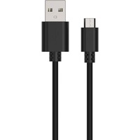 Ansmann USB 2.0 Kabel, USB-A Stecker > Micro-USB Stecker schwarz, 1 Meter