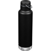 Klean Kanteen Trinkflasche Classic VI vakuumisoliert, 592ml schwarz (matt), mit schwarzer Loop Cap