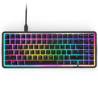 NZXT FUNCTION Elite MiniTKL, Gaming-Tastatur schwarz, US-Layout, NZXT Swift
