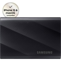 SAMSUNG Portable SSD T9 2 TB, Externe SSD schwarz, USB 3.2 Gen 2x2 (20Gbps)