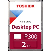 Toshiba P300 2 TB, Festplatte SATA 6 Gb/s, 3,5", Bulk