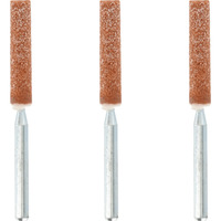 Dremel Kettensägen-Schärfschleifstein Ø 4,8 mm (454) , Schärfgerät 3 Stück, Schaft Ø 3,2 mm