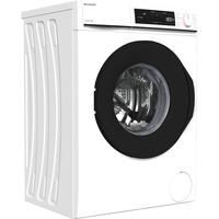 SHARP ES-NFA714BWB-DE, Waschmaschine weiß, Advanced Inverter Motor