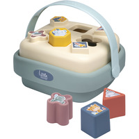 Smoby Little Smoby Formensteckspiel-Korb, Lernspielzeug