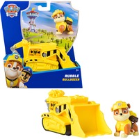 Spin Master Paw Patrol - Baufahrzeug mit Rubble Spielfigur, Spielfahrzeug