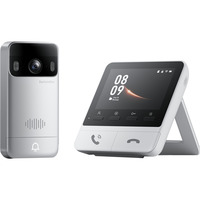 SwitchBot Video-Türklinge inkl. Display, Türklingel weiß/silber