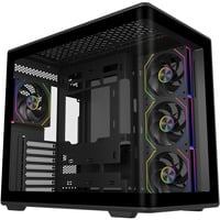 Cooler Master Elite 600 ARGB , Tower-Gehäuse schwarz, Tempered Glass x 2