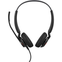 Jabra Engage 40, Headset schwarz, Microsoft Teams Version, Inline Link, USB-C und USB-A, Stereo