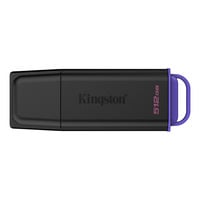 Kingston DataTraveler Exodia 512 GB, USB-Stick schwarz/lila, USB-A 3.2 Gen 1