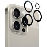 Nevox NEVOGLASS 3D Kameraschutzglas, Schutzfolie transparent/schwarz, iPhone 18 Pro Max