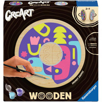 Ravensburger CreArt Wooden - Eckige Formen, Malen