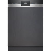 Siemens SN53ES04TE IQ300 , Spülmaschine edelstahl (gebürstet)/schwarz, 60 cm, Home Connect