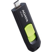 ADATA UC300 128 GB, USB-Stick schwarz/grün, USB-C 3.2 Gen 1