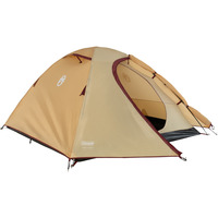 Coleman Darwin 3 Summer, Zelt beige/dunkelrot