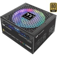 Thermaltake Toughpower GF1 ARGB 750W, PC-Netzteil schwarz, 4x PCIe, Kabel-Management, 750 Watt