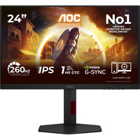 AOC AGON 24G4ZR, Gaming-Monitor 60.5 cm (23.8 Zoll), schwarz, FullHD, E-Sport Monitorständer, 240Hz Panel