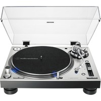 Audio-Technica AT-LP140X, Plattenspieler silber, Direktantrieb