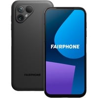 Fairphone 5 256GB, Handy Matte Black, Android 13, Dual SIM, 8 GB